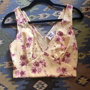 princess polly nelly yellow top